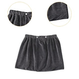 Maxbell Microfiber Men Bath Towel Soft Body Wrap for Men for Hotel SPA Home Bathroom Gray