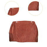 Maxbell Microfiber Men Bath Towel Soft Body Wrap for Men for Hotel SPA Home Bathroom Brown