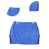 Maxbell Microfiber Men Bath Towel Soft Body Wrap for Men for Hotel SPA Home Bathroom Blue