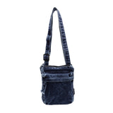 Maxbell Denim Phone Purse Comfortable Zipper Handbag for Women Men Camping Traveling