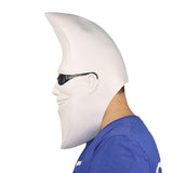 Maxbell Moon Man Mask Latex Mask Trick Head Cover for Dressing up Festive Masquerade