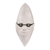 Maxbell Moon Man Mask Latex Mask Trick Head Cover for Dressing up Festive Masquerade