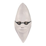 Maxbell Moon Man Mask Latex Mask Trick Head Cover for Dressing up Festive Masquerade