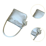 Maxbell Small Shoulder Bag Versatile Trendy Pouch Handbag for Birthday Shopping Work Light Blue