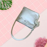 Maxbell Small Shoulder Bag Versatile Trendy Pouch Handbag for Birthday Shopping Work Light Blue