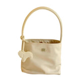 Maxbell Small Shoulder Bag Versatile Trendy Pouch Handbag for Birthday Shopping Work Yellow