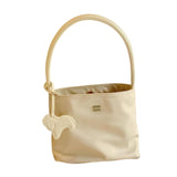 Maxbell Small Shoulder Bag Versatile Trendy Pouch Handbag for Birthday Shopping Work Yellow