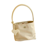 Maxbell Small Shoulder Bag Versatile Trendy Pouch Handbag for Birthday Shopping Work Yellow