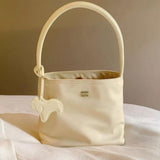 Maxbell Small Shoulder Bag Versatile Trendy Pouch Handbag for Birthday Shopping Work Yellow