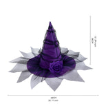 Maxbell Halloween Witch Hat Party Wizard Hat for Halloween Party Carnivals Festivals