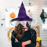 Maxbell Halloween Witch Hat Party Wizard Hat for Halloween Party Carnivals Festivals