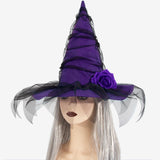 Maxbell Halloween Witch Hat Party Wizard Hat for Halloween Party Carnivals Festivals