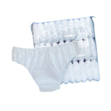 Maxbell 30Pcs Non Woven Briefs Soft Breathable Portable Briefs for SPA Fitness Hotel White
