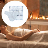 Maxbell 30Pcs Non Woven Briefs Soft Breathable Portable Briefs for SPA Fitness Hotel White