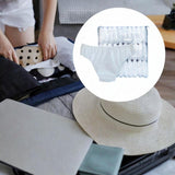 Maxbell 30Pcs Non Woven Briefs Soft Breathable Portable Briefs for SPA Fitness Hotel White