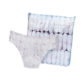 Maxbell 30Pcs Non Woven Briefs Soft Breathable Portable Briefs for SPA Fitness Hotel Floral pattern