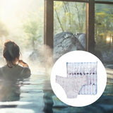 Maxbell 30Pcs Non Woven Briefs Soft Breathable Portable Briefs for SPA Fitness Hotel Floral pattern