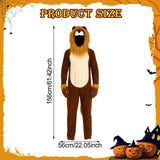 Maxbell Halloween Lion Costume for Adults Performance Men Women Lightweight Dress up