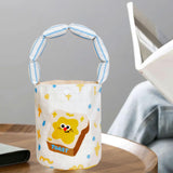 Maxbell Women Bucket Bag Portable Purse Casual Cute Handbag for Gift Holiday Festive Bread Pattern