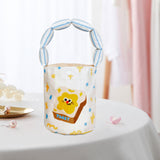 Maxbell Women Bucket Bag Portable Purse Casual Cute Handbag for Gift Holiday Festive Bread Pattern