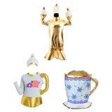 Maxbell Candlelight Dinner Theme Costume Festival Dress up Masquerade Cosplay Outfit Tea Pot Shape