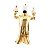 Maxbell Candlelight Dinner Theme Costume Festival Dress up Masquerade Cosplay Outfit Candle Shape
