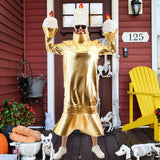 Maxbell Candlelight Dinner Theme Costume Festival Dress up Masquerade Cosplay Outfit Candle Shape