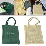 Maxbell Women Crochet Bag Satchel Trendy Beach Tote Bag for Outdoor Picnic Traveling Green