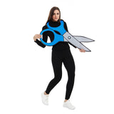 Maxbell Rock Paper Scissors Costume Set Halloween Props Family Outfit for Masquerade