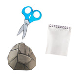 Maxbell Rock Paper Scissors Costume Set Halloween Props Family Outfit for Masquerade