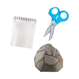 Maxbell Rock Paper Scissors Costume Set Halloween Props Family Outfit for Masquerade