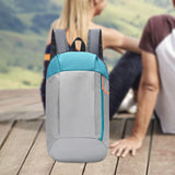 Maxbell Travel Backpack Waterproof Trekking Pack Camping Bag for Men Women Weekender Blue Gray