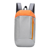 Maxbell Travel Backpack Waterproof Trekking Pack Camping Bag for Men Women Weekender Orange Gray