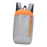 Maxbell Travel Backpack Waterproof Trekking Pack Camping Bag for Men Women Weekender Orange Gray