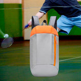 Maxbell Travel Backpack Waterproof Trekking Pack Camping Bag for Men Women Weekender Orange Gray