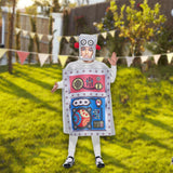 Maxbell Robot Costume Funny Robot Outfit for Photo Props Role Playing Themed Parties