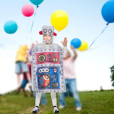 Maxbell Robot Costume Funny Robot Outfit for Photo Props Role Playing Themed Parties
