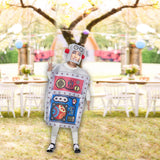 Maxbell Robot Costume Funny Robot Outfit for Photo Props Role Playing Themed Parties