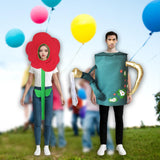 Maxbell Fun Flower & Watering Can Couples Halloween Costume for New Years Theatrical