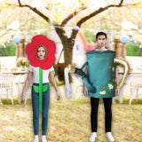 Maxbell Fun Flower & Watering Can Couples Halloween Costume for New Years Theatrical