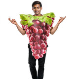 Maxbell Grape Costume Props Fruit Outfit for Themed Party Music Festivals Gatherings