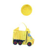 Maxbell Halloween Dump Truck Costume with Hat for Role Playing Kindergarten Birthday S M