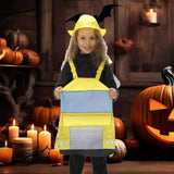 Maxbell Halloween Dump Truck Costume with Hat for Role Playing Kindergarten Birthday L XL