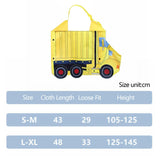 Maxbell Halloween Dump Truck Costume with Hat for Role Playing Kindergarten Birthday L XL