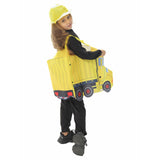 Maxbell Halloween Dump Truck Costume with Hat for Role Playing Kindergarten Birthday L XL
