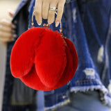 Maxbell Women Shoulder Bag Fashion Bunny Shape Handbag Pouch for Party Travel Office