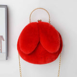 Maxbell Women Shoulder Bag Fashion Bunny Shape Handbag Pouch for Party Travel Office