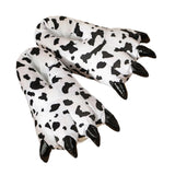 Maxbell Paw Slippers Ladies Anti Skid Sole Novelty Casual Cozy Plush Animal Slippers A