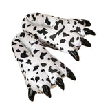 Maxbell Paw Slippers Ladies Anti Skid Sole Novelty Casual Cozy Plush Animal Slippers A