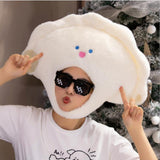 Maxbell Food Costume Hat Funny Plush Hat for Holiday Stage Performance Birthday Gift